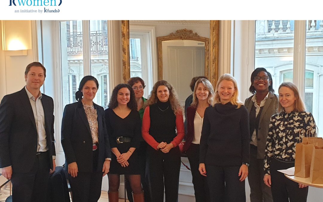 K Women Leader’s tips in Paris with Anne de Lanversin, CEO of Generali Global Pension.