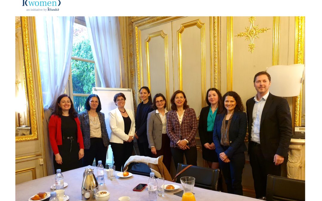 K Women Leader’s tips in Paris with Sophie Javary, Vice-Chairman BNP Paribas CIB EMEA.